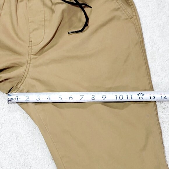 Old Navy Modern Joggers Men Medium Brown Flexible Pant Casual Stretch - Picture 7 of 9